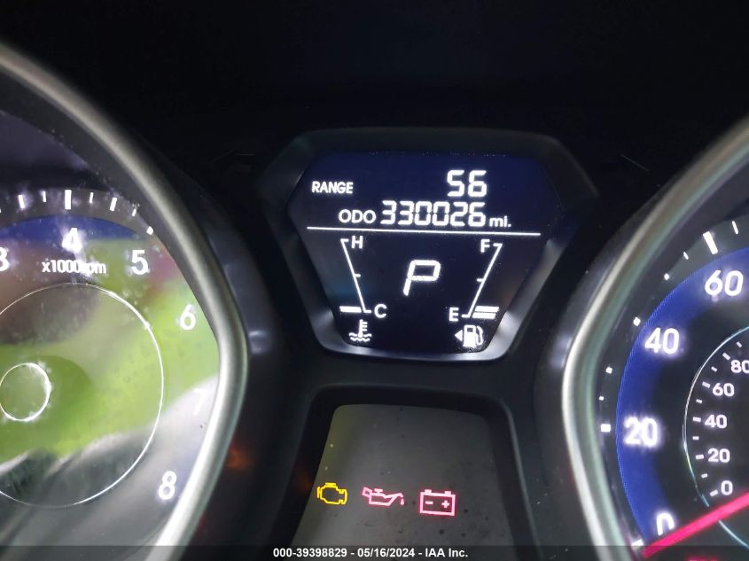 2013 Hyundai Elantra Gls VIN: 5NPDH4AE7DH207909 Lot: 39398829