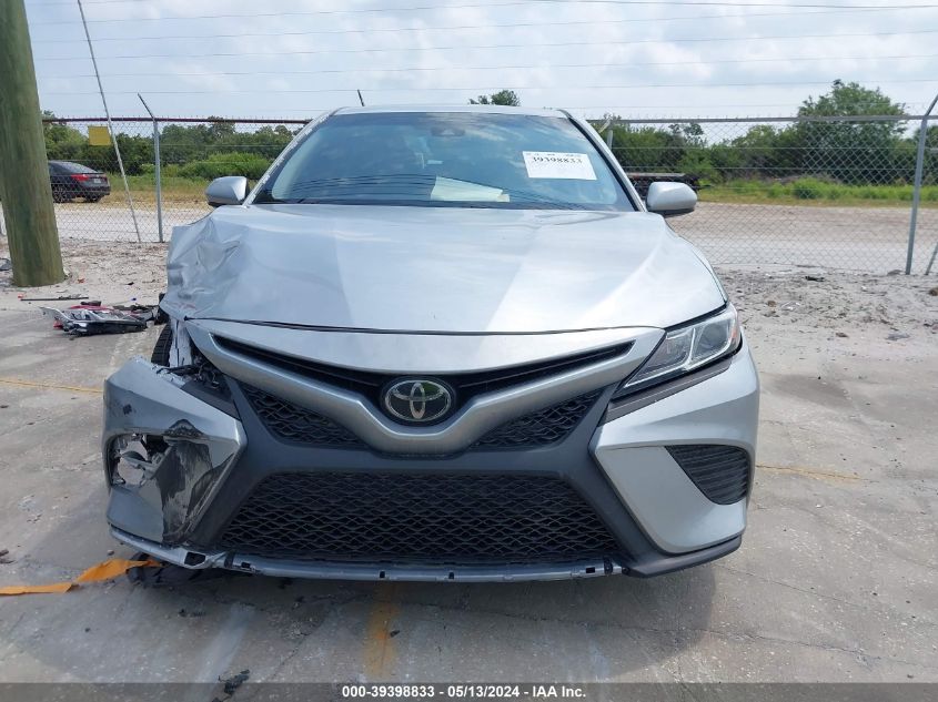 2018 Toyota Camry Se VIN: 4T1B11HK0JU567509 Lot: 39398833