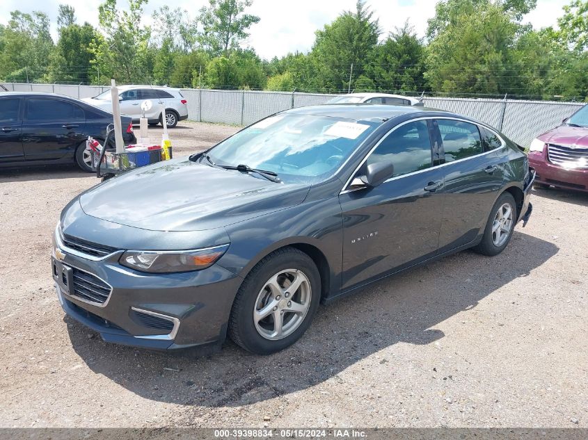 2017 Chevrolet Malibu Ls VIN: 1G1ZB5ST3HF219526 Lot: 39398834