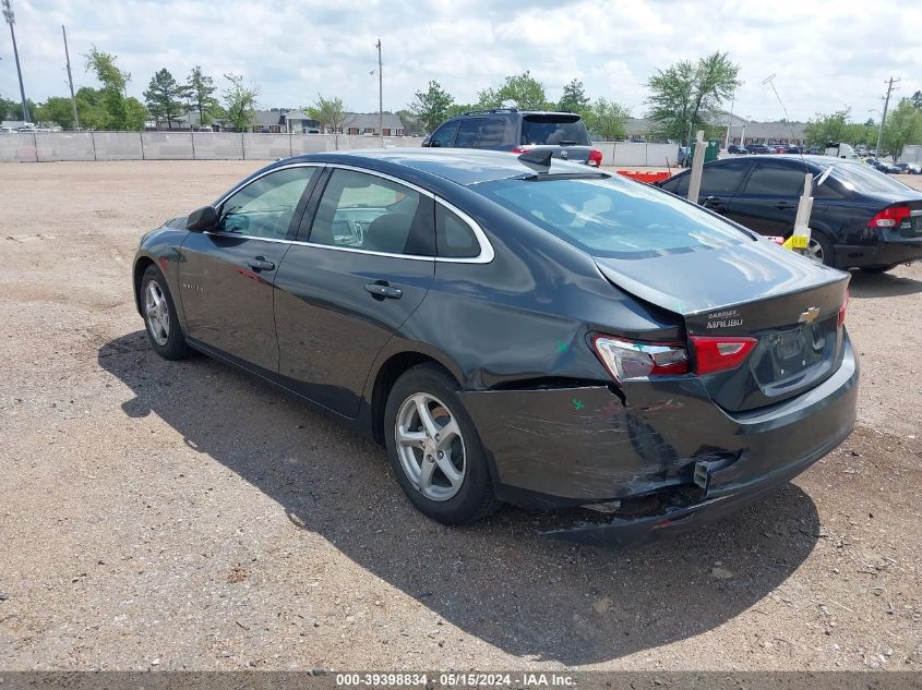 2017 Chevrolet Malibu Ls VIN: 1G1ZB5ST3HF219526 Lot: 39398834