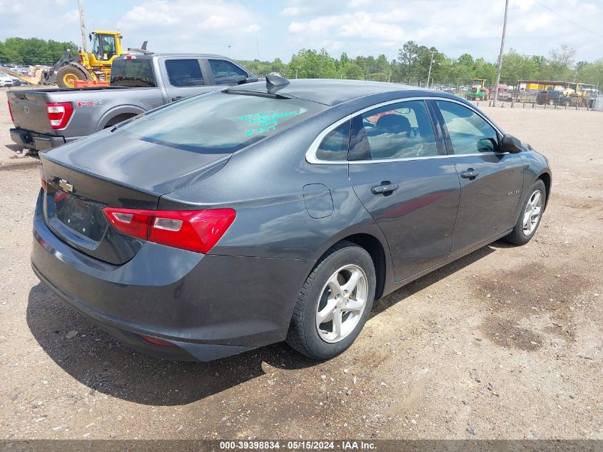 2017 Chevrolet Malibu Ls VIN: 1G1ZB5ST3HF219526 Lot: 39398834