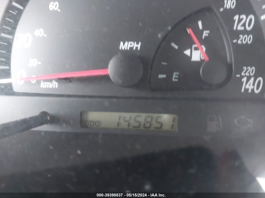 2004 Toyota Camry Le VIN: JTDBE32K740254689 Lot: 39398837