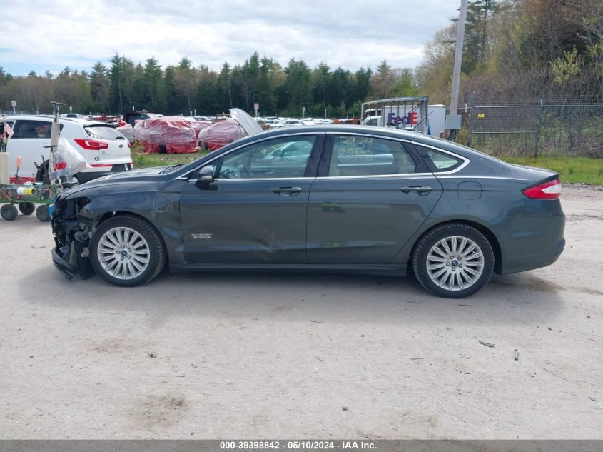 2015 FORD FUSION ENERGI SE LUXURY - 3FA6P0PU7FR260540