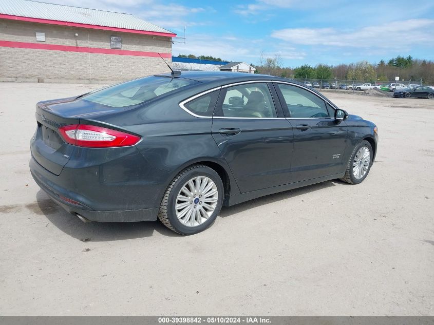 2015 Ford Fusion Energi Se Luxury VIN: 3FA6P0PU7FR260540 Lot: 39398842