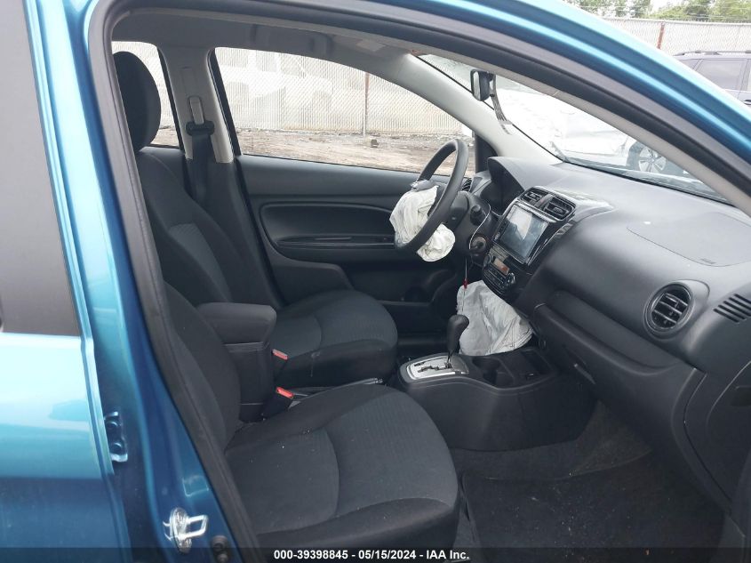 2022 MITSUBISHI MIRAGE 1.2L I3   N(VIN: ML32FUFJ0NHF06375