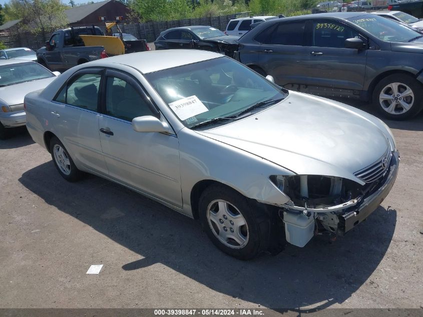 2003 Toyota Camry Le VIN: 4T1BE32K13U166417 Lot: 39398847