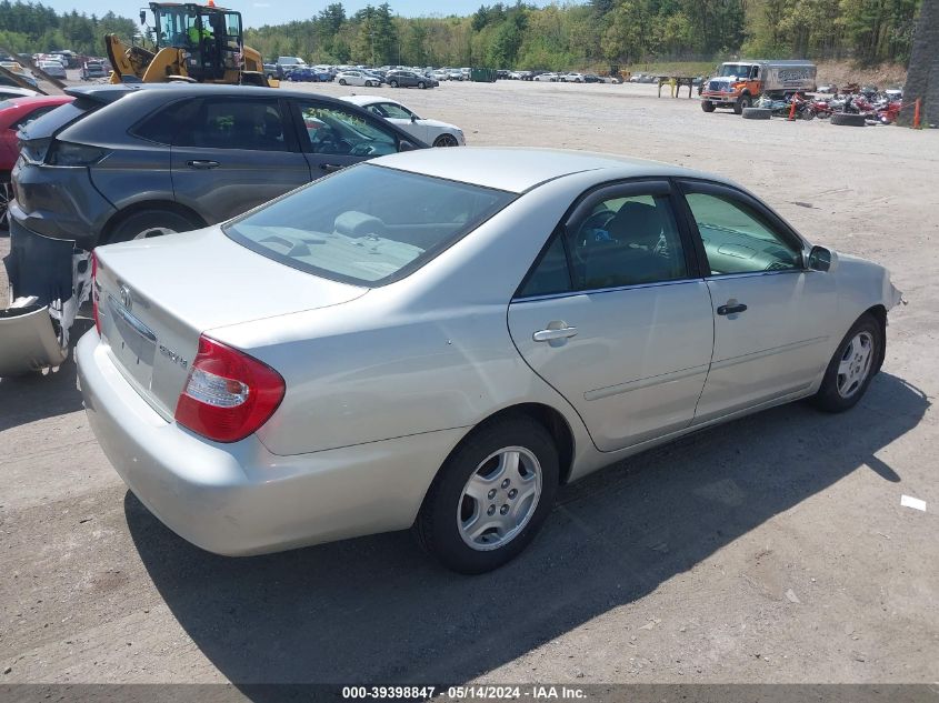 2003 Toyota Camry Le VIN: 4T1BE32K13U166417 Lot: 39398847