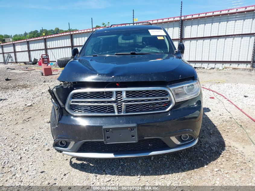 2018 Dodge Durango Sxt Rwd VIN: 1C4RDHAG4JC174062 Lot: 39398852