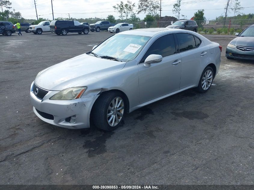 2010 Lexus Is 250 VIN: JTHCF5C2XA5040661 Lot: 39398853