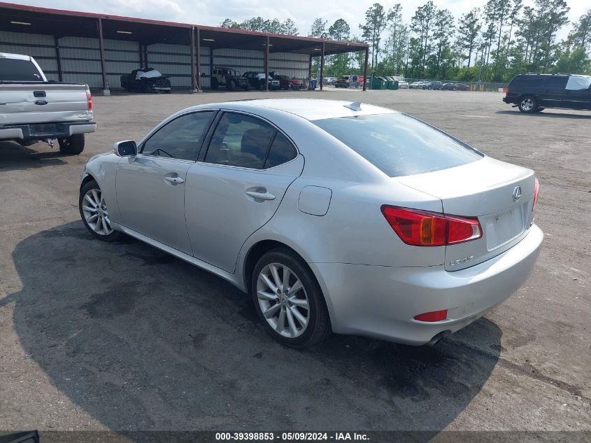 2010 Lexus Is 250 VIN: JTHCF5C2XA5040661 Lot: 39398853