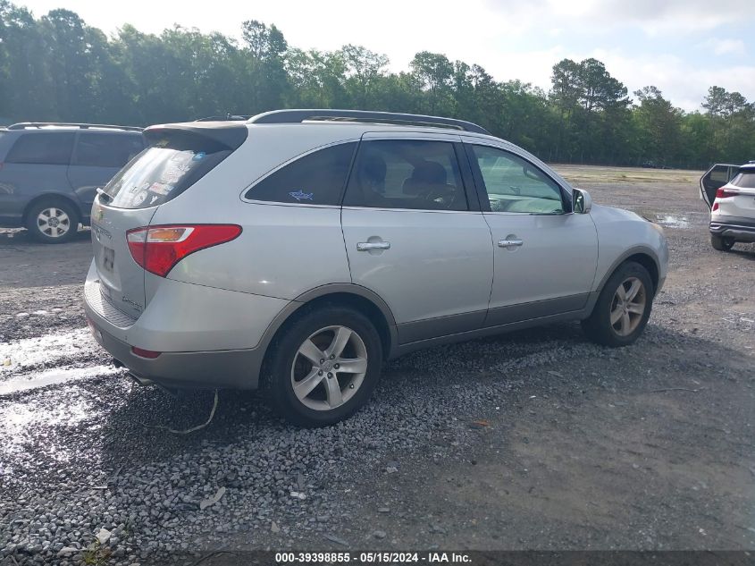 2010 Hyundai Veracruz Limited VIN: KM8NU4CC2AU136563 Lot: 39398855