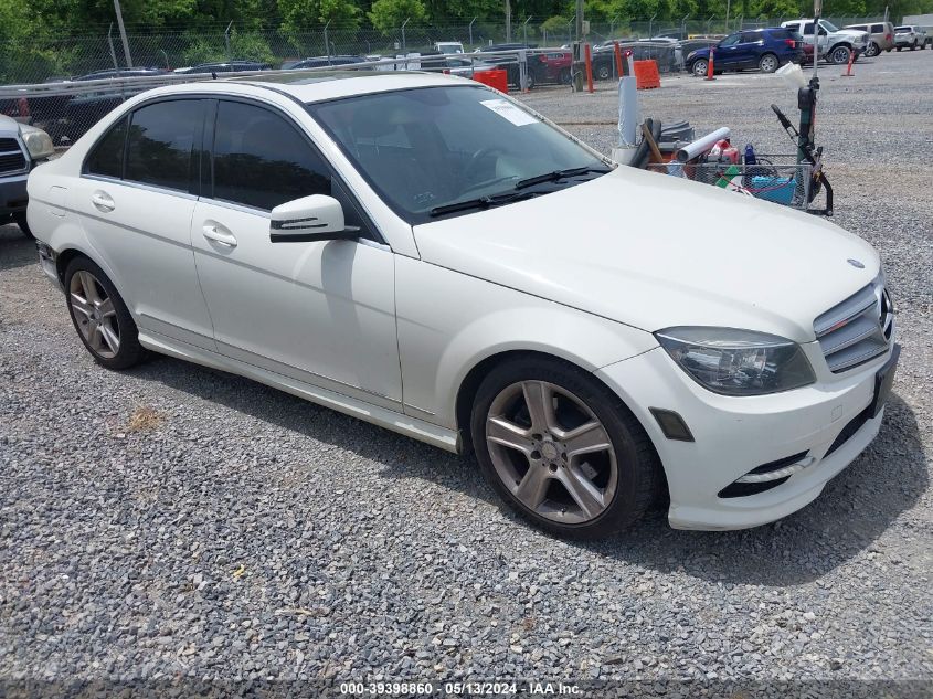 2011 Mercedes-Benz C 300 Luxury 4Matic/Sport 4Matic VIN: WDDGF8BB4BR148800 Lot: 39398860