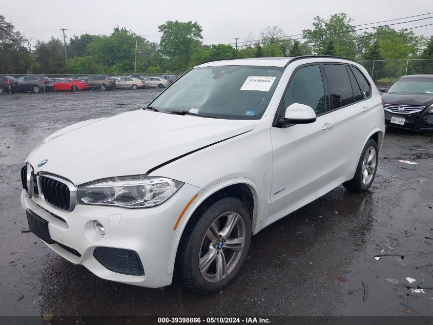 2015 BMW X5 xDrive35I VIN: 5UXKR0C51F0K62333 Lot: 39398866