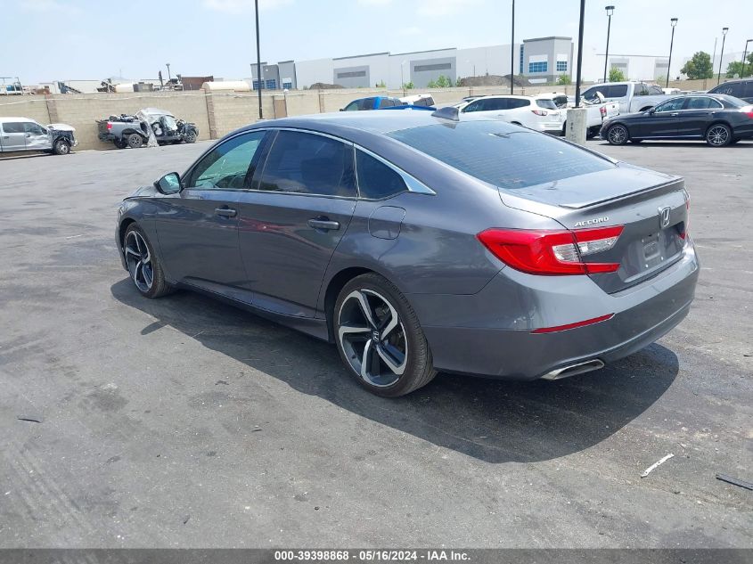 2019 Honda Accord Sport VIN: 1HGCV1F39KA064946 Lot: 39398868