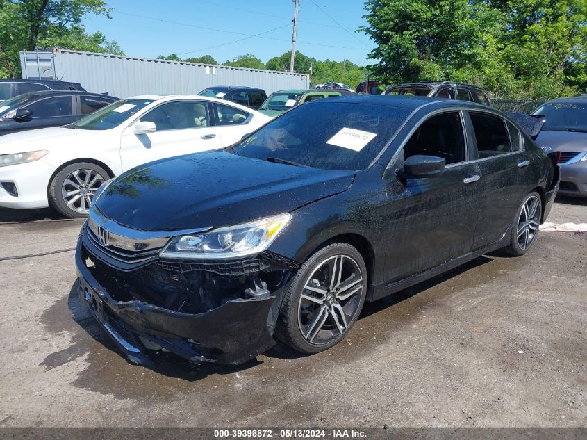 2017 Honda Accord Sport Se VIN: 1HGCR2F10HA195832 Lot: 39398872