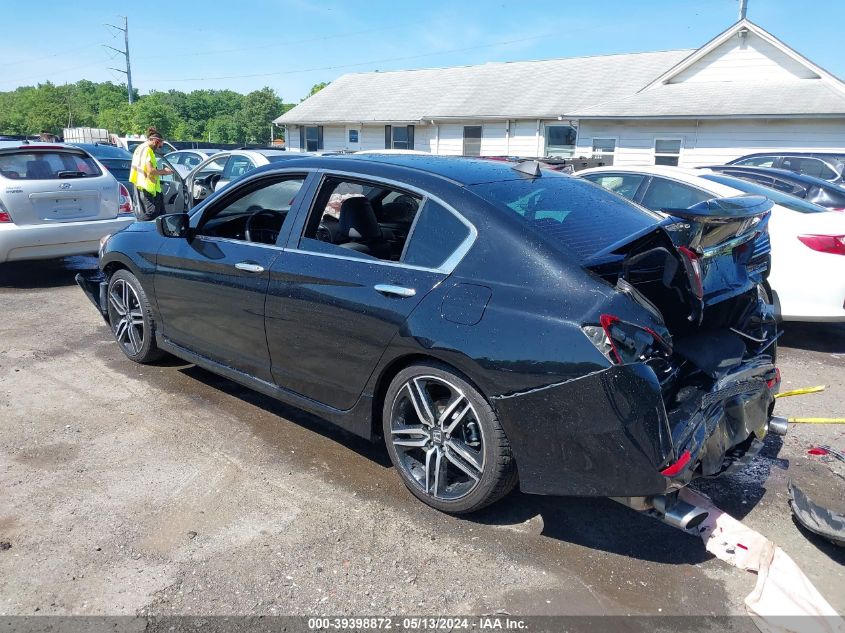 2017 Honda Accord Sport Se VIN: 1HGCR2F10HA195832 Lot: 39398872