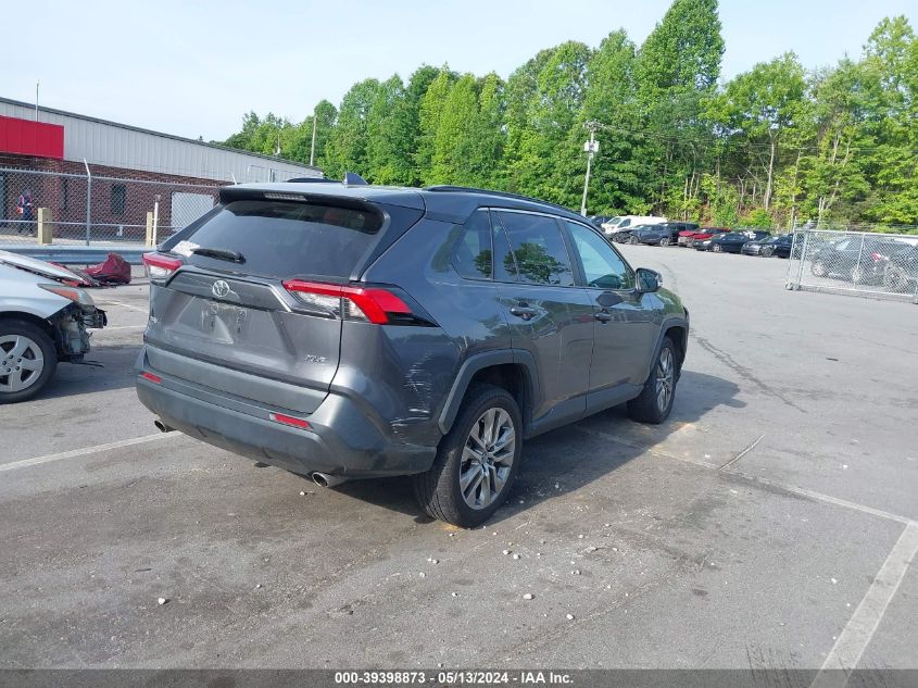 2020 Toyota Rav4 Xle Premium VIN: 2T3C1RFV7LW062772 Lot: 39398873