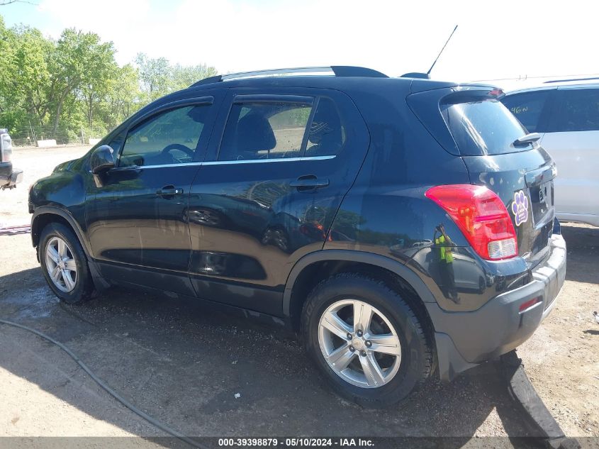 2016 Chevrolet Trax Lt VIN: KL7CJLSB1GB547686 Lot: 39398879