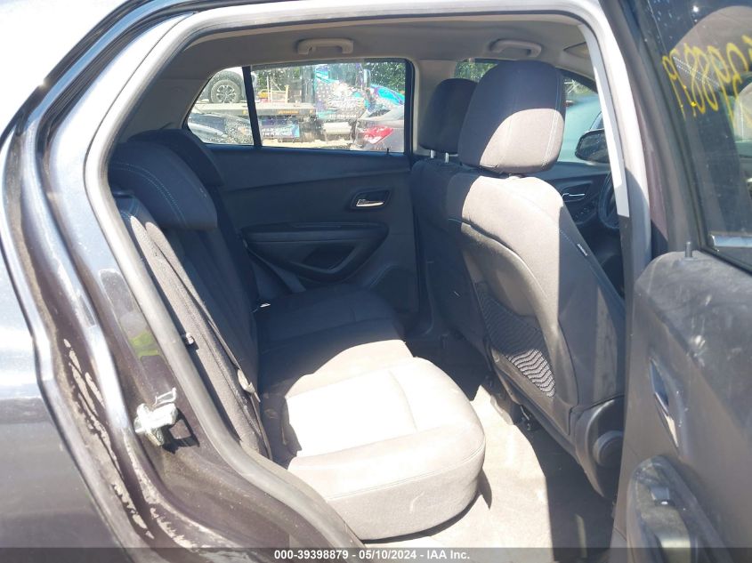 2016 Chevrolet Trax Lt VIN: KL7CJLSB1GB547686 Lot: 39398879