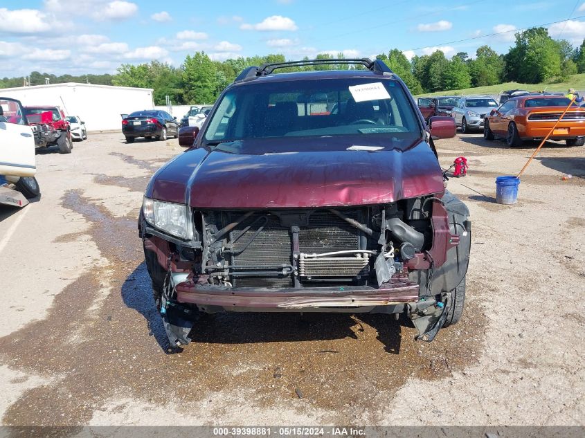 2012 Honda Ridgeline Rtl VIN: 5FPYK1F56CB457804 Lot: 39398881