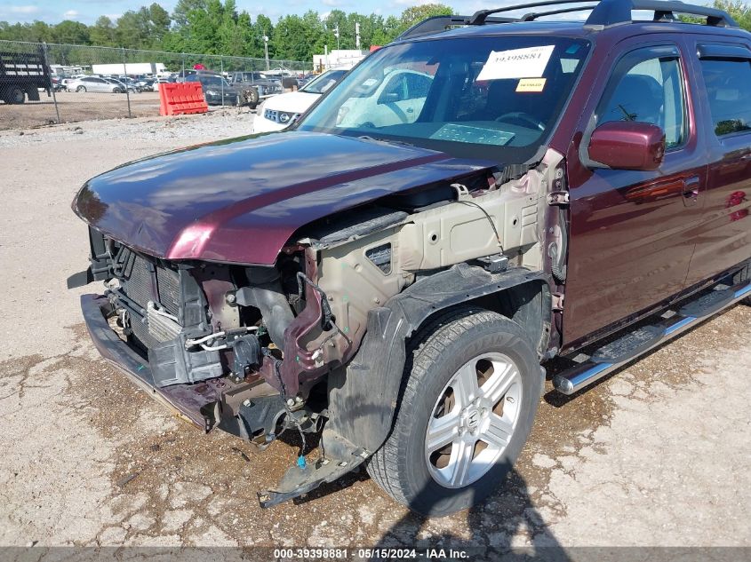 2012 Honda Ridgeline Rtl VIN: 5FPYK1F56CB457804 Lot: 39398881