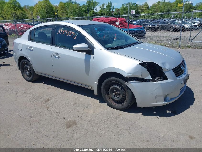 2008 Nissan Sentra 2.0S VIN: 3N1AB61E28L670310 Lot: 39398893