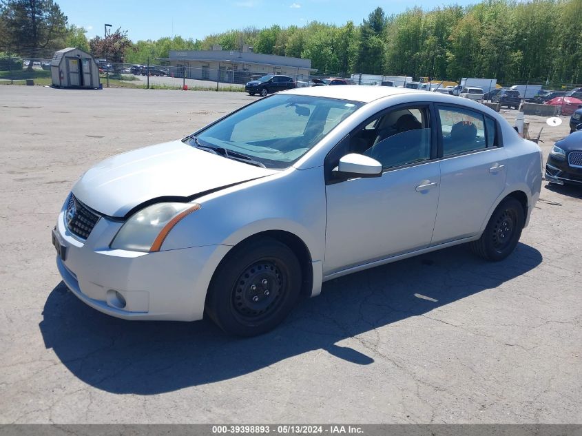 2008 Nissan Sentra 2.0S VIN: 3N1AB61E28L670310 Lot: 39398893