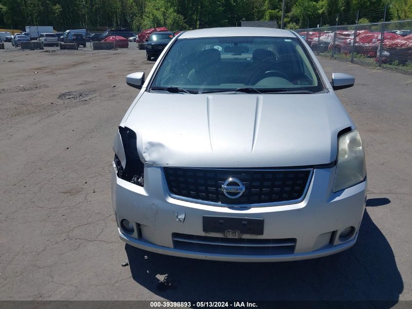 2008 Nissan Sentra 2.0S VIN: 3N1AB61E28L670310 Lot: 39398893