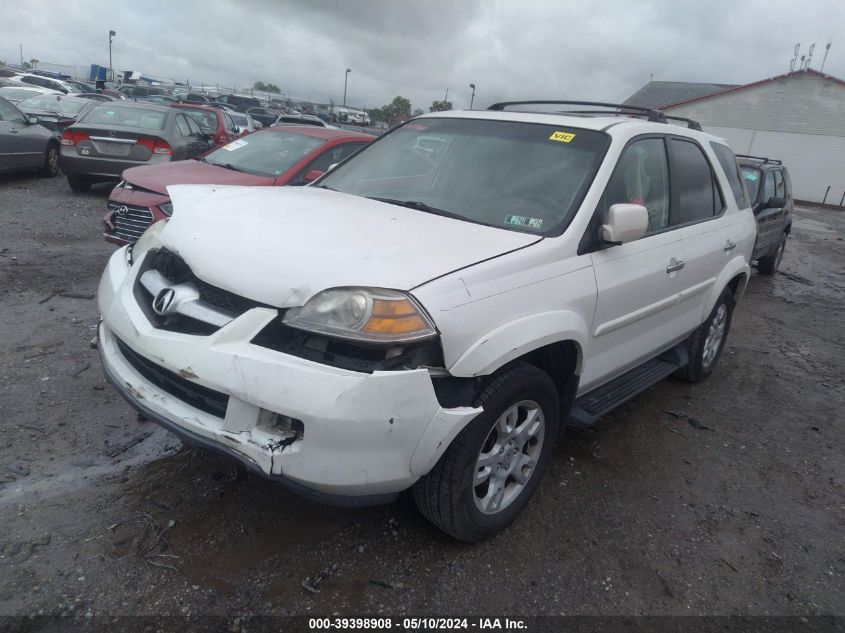 2004 Acura Mdx VIN: 2HNYD188X4H537218 Lot: 39398908