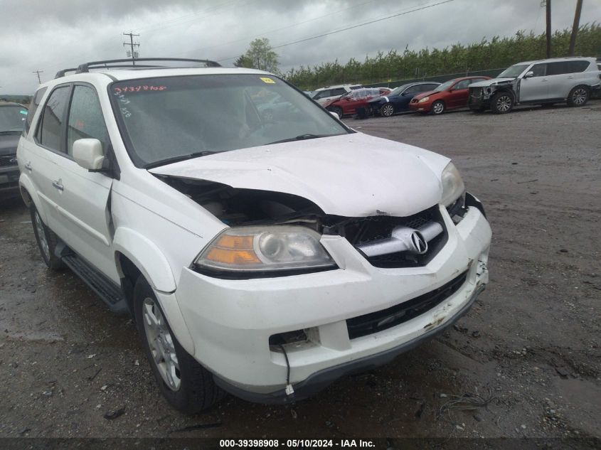 2004 Acura Mdx VIN: 2HNYD188X4H537218 Lot: 39398908