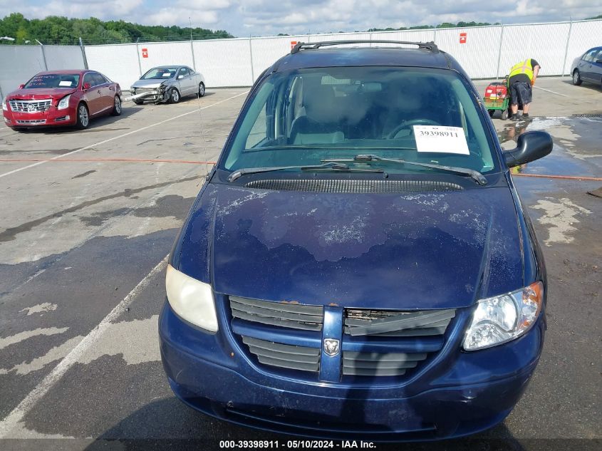 2005 Dodge Caravan Sxt VIN: 1D4GP45R55B217020 Lot: 39398911