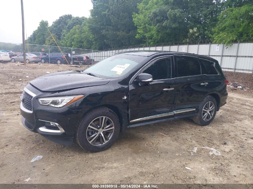 2019 Infiniti Qx60 Pure VIN: 5N1DL0MN0KC559785 Lot: 39398918