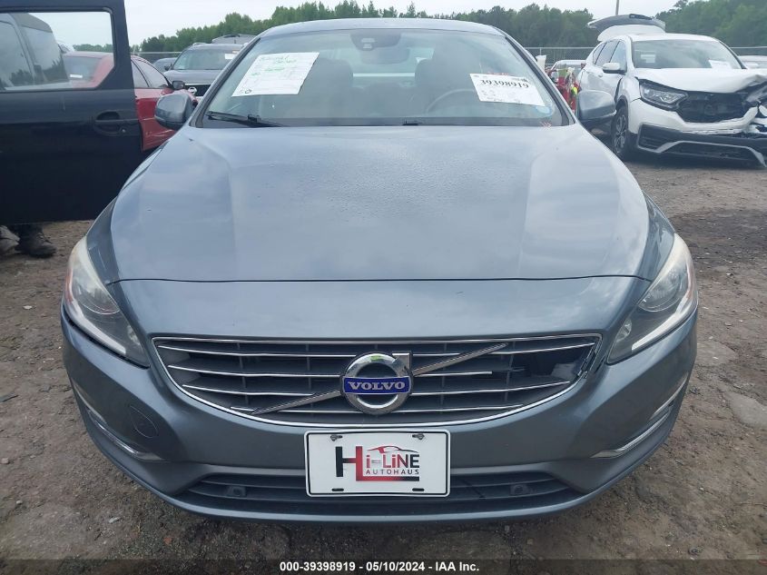 2017 Volvo S60 Inscription T5 VIN: LYV402TK8HB155386 Lot: 39398919