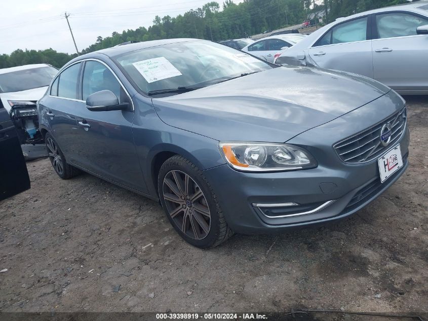 2017 Volvo S60 Inscription T5 VIN: LYV402TK8HB155386 Lot: 39398919