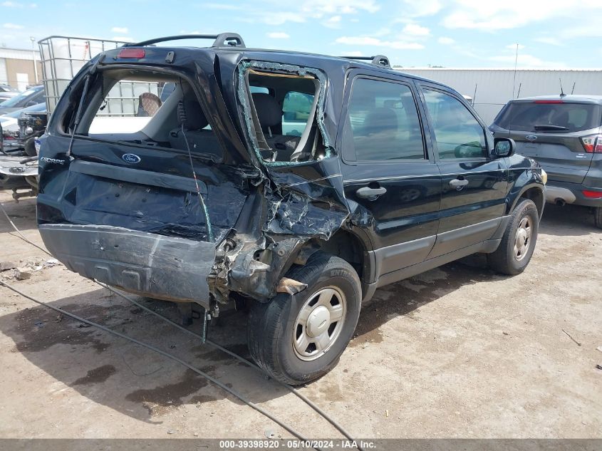 2006 Ford Escape Xls/Xls Manual VIN: 1FMYU02Z86KD18587 Lot: 39398920