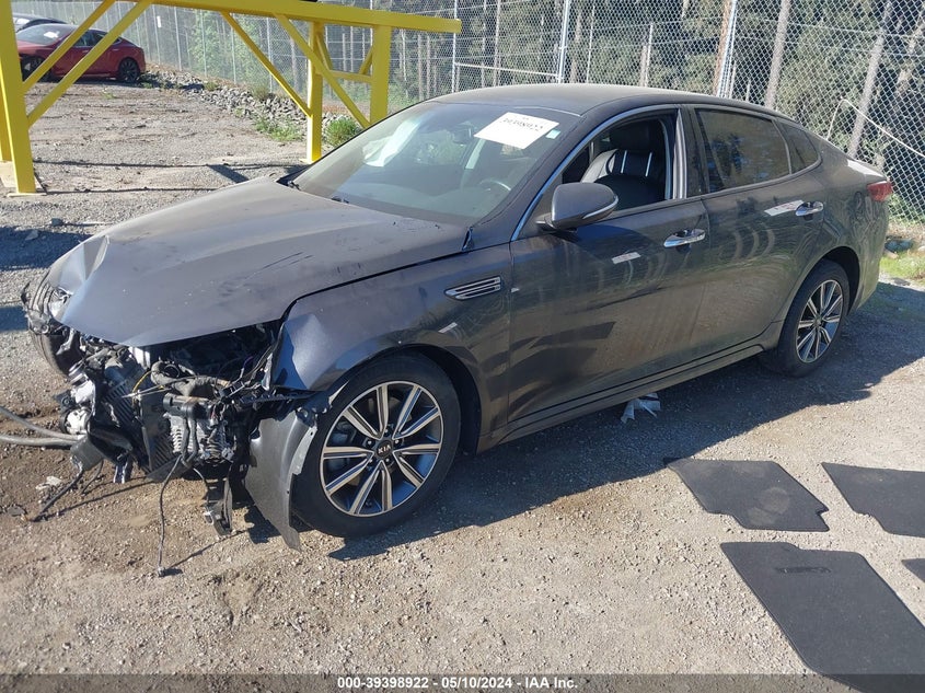 2019 KIA OPTIMA VIN: 5XXGU4L12KG286787
