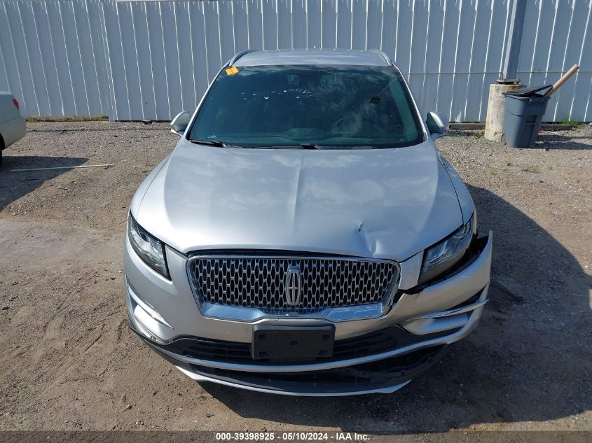 2019 Lincoln Mkc Select VIN: 5LMCJ2C95KUL00699 Lot: 39398925