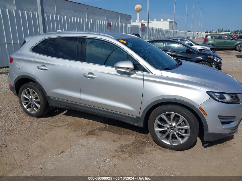 2019 Lincoln Mkc Select VIN: 5LMCJ2C95KUL00699 Lot: 39398925