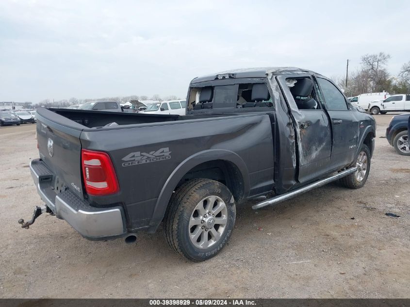 2022 Ram 2500 Laramie 4X4 6'4 Box VIN: 3C6UR5FL0NG280552 Lot: 39398929