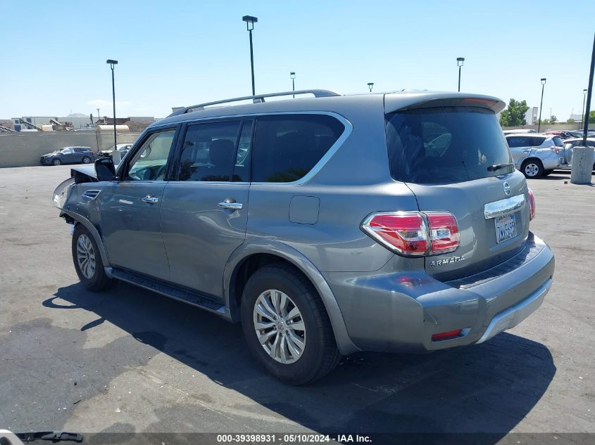 2017 Nissan Armada Sv VIN: JN8AY2ND4H9004052 Lot: 39398931