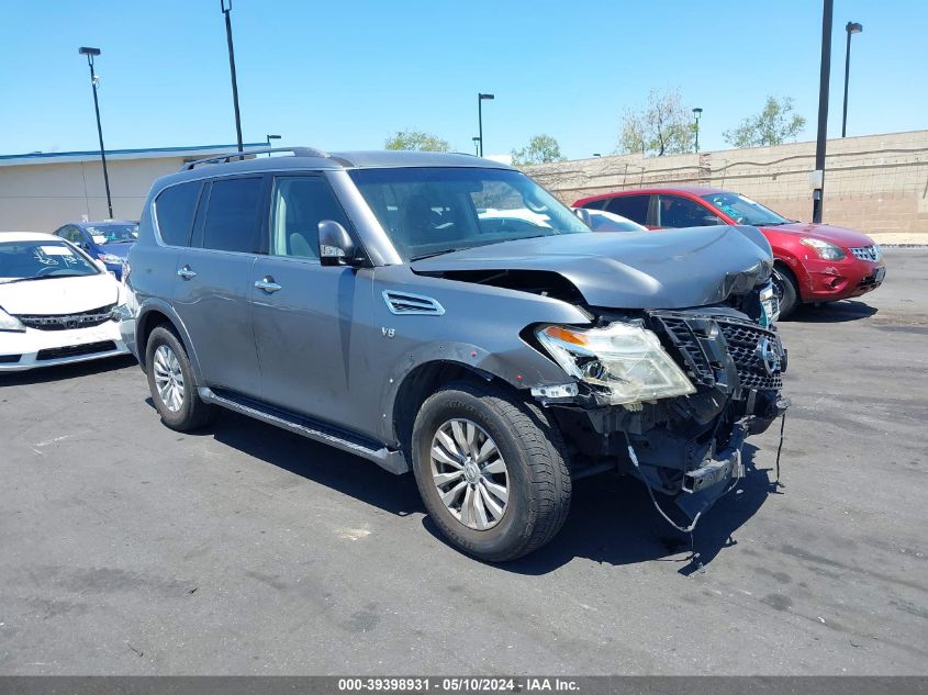 2017 Nissan Armada Sv VIN: JN8AY2ND4H9004052 Lot: 39398931