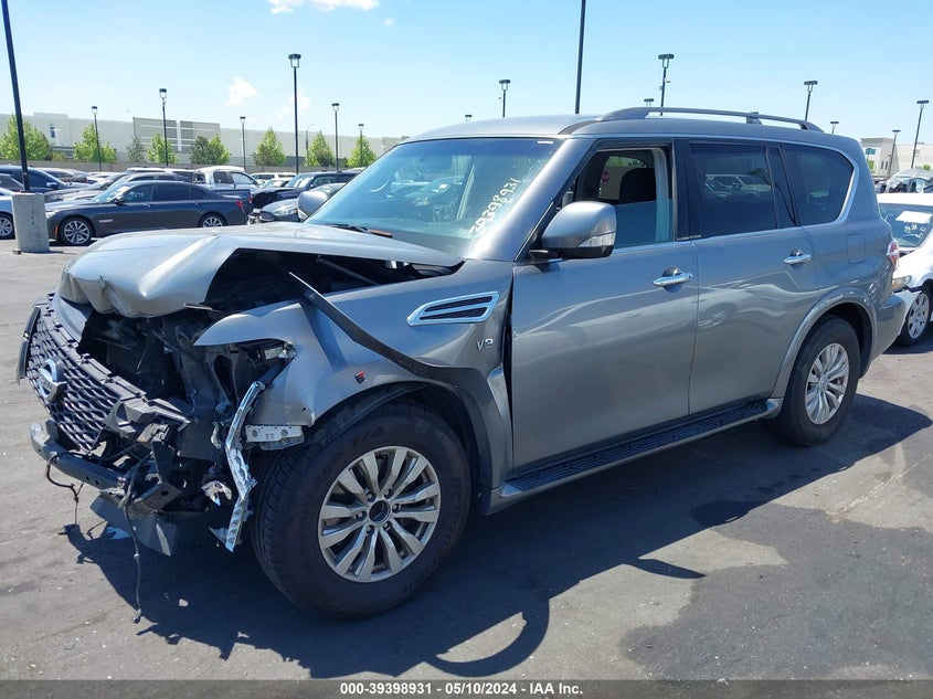 2017 Nissan Armada Sv VIN: JN8AY2ND4H9004052 Lot: 39398931