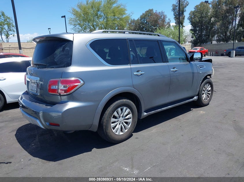 2017 Nissan Armada Sv VIN: JN8AY2ND4H9004052 Lot: 39398931