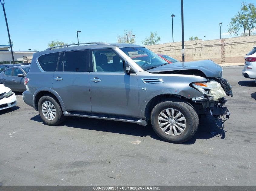 2017 Nissan Armada Sv VIN: JN8AY2ND4H9004052 Lot: 39398931