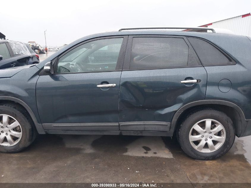 2011 Kia Sorento Lx V6 VIN: 5XYKT4A20BG116402 Lot: 39398933