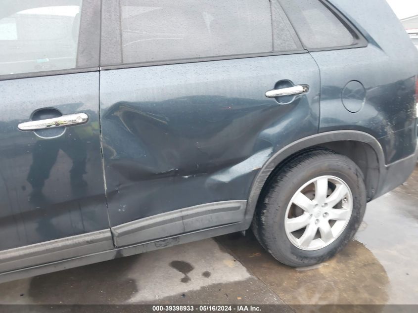 2011 Kia Sorento Lx V6 VIN: 5XYKT4A20BG116402 Lot: 39398933