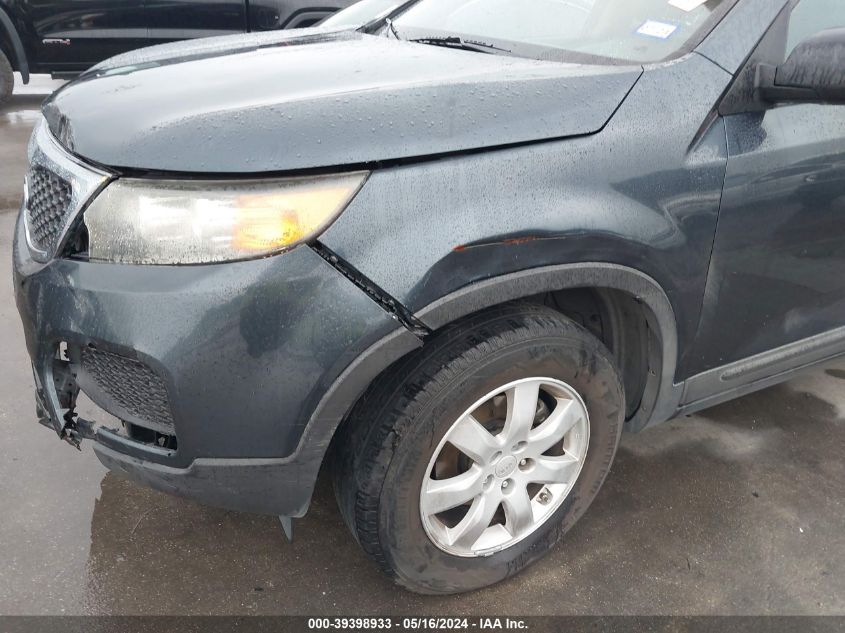 2011 Kia Sorento Lx V6 VIN: 5XYKT4A20BG116402 Lot: 39398933