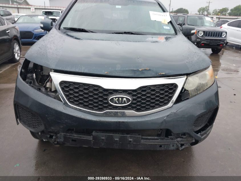 2011 Kia Sorento Lx V6 VIN: 5XYKT4A20BG116402 Lot: 39398933