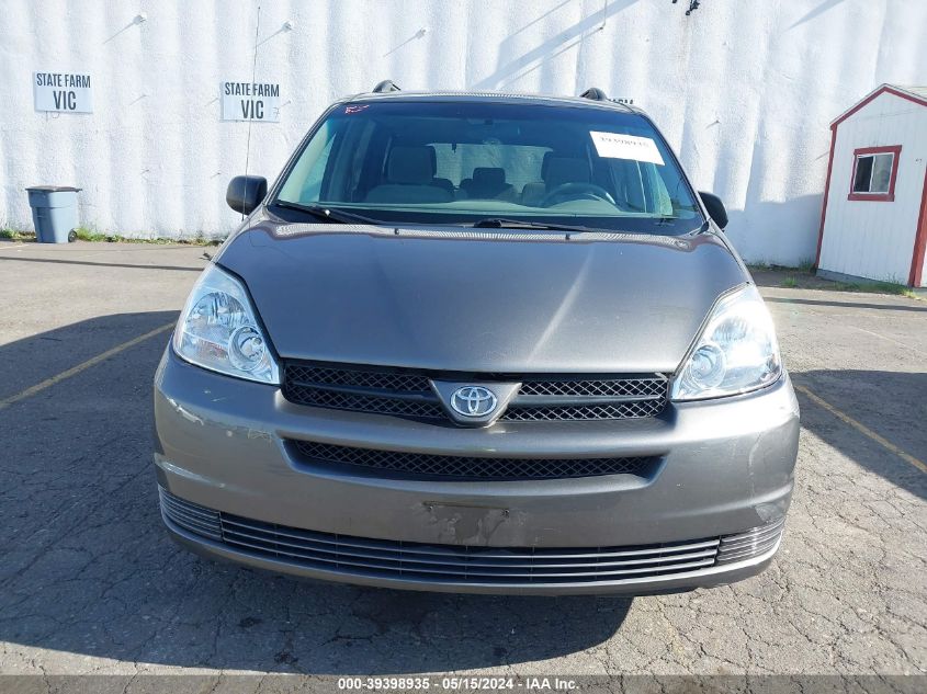 2005 Toyota Sienna Le VIN: 5TDZA23C85S360532 Lot: 39398935