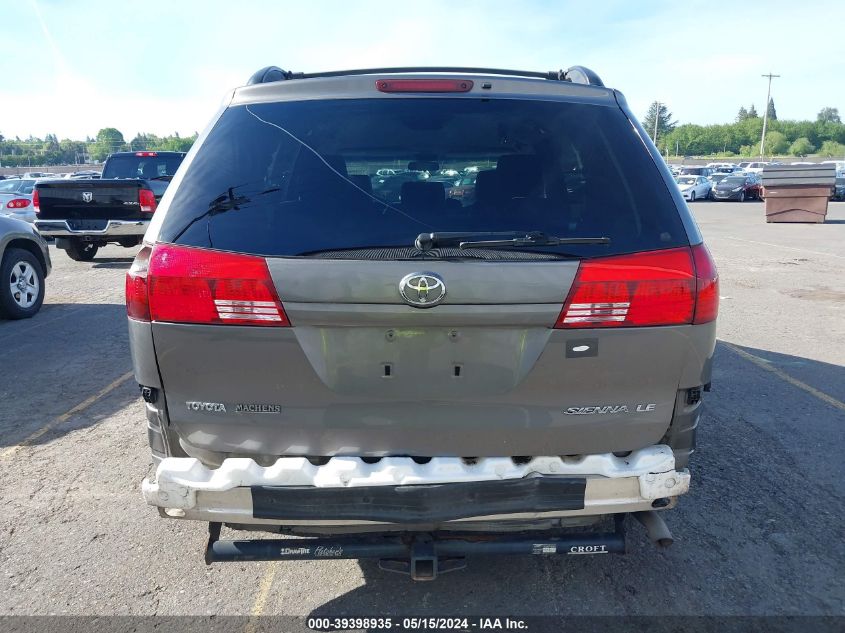 2005 Toyota Sienna Le VIN: 5TDZA23C85S360532 Lot: 39398935